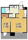 RJRプレシア西小倉駅前の間取り画像