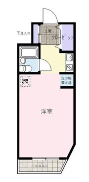 エクセア高砂の間取り画像