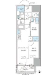 パークアクシス品川天王洲アイルの間取り画像