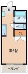 フォレストK3の間取り画像