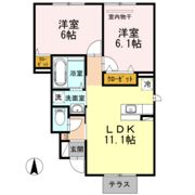 マイ ローズコートⅡの間取り画像