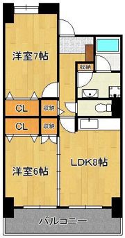 ミレニアム須崎の間取り画像