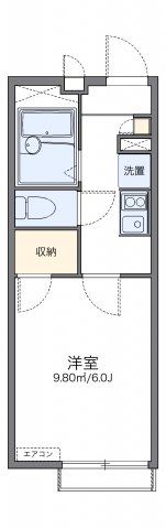 レオパレスカーツの間取り画像