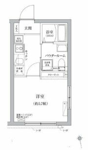 ベルシードステアー町屋の間取り画像