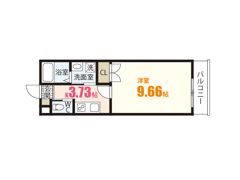 M・テラス上安B棟の間取り画像