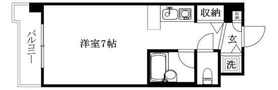 ネオハイツ南松山の間取り画像