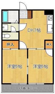 アカラ引野の間取り画像