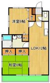 ハイツアリッサムの間取り画像
