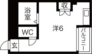 レジデンスイン梅田の間取り画像