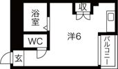 レジデンスイン梅田の間取り画像