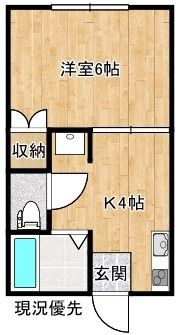 シャトレKの間取り画像
