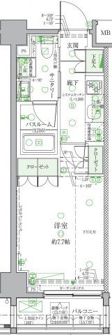 クレヴィスタ板橋西台Ⅱの間取り画像