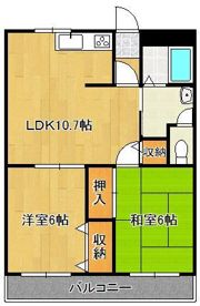 ユーハイム広徳の間取り画像