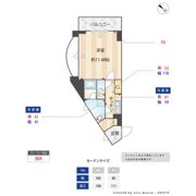 ルクレ西馬込の間取り画像