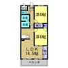 ドルチェ富貴ノ台N棟の間取り画像