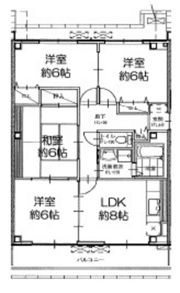 下中野グランヴェールⅡの間取り画像