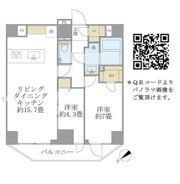 ルネサンス赤坂プレミアムコートの間取り画像
