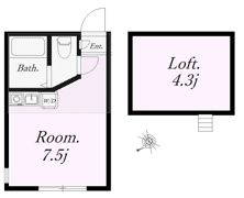 ユナイト上大岡プラチーダエの間取り画像