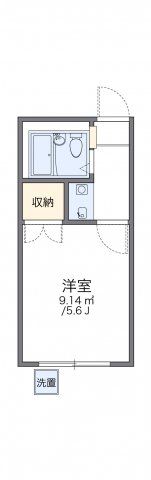 レオパレスブルーリバーの間取り画像