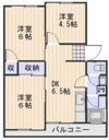清見コーポの間取り画像