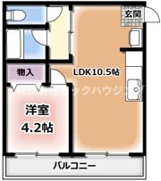 アクティー大和3号の間取り画像
