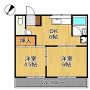 山門ハイツの間取り画像