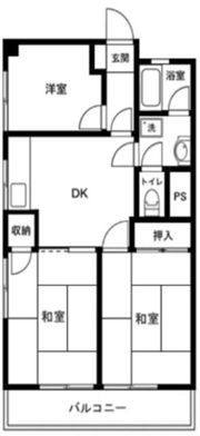第3ロイヤルマンションの間取り画像