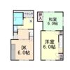 坂東ハウスⅡの間取り画像