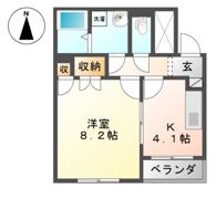 コンフォース弐番館の間取り画像