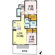 ビューメゾンの間取り画像