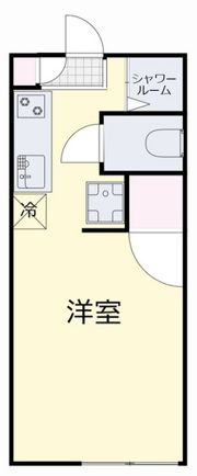 STATES MINAMI III番館Cの間取り画像