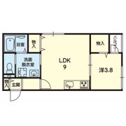 ステラ大津駅southⅢの間取り画像