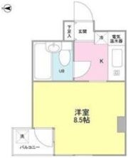 アスタ・ラ・ビスタ新梅田の間取り画像