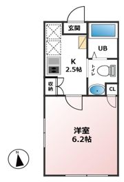 grenade横須賀（グルナードヨコスカ）の間取り画像