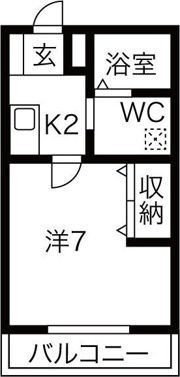 リブレア名城大学前の間取り画像