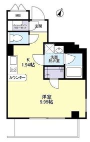 サニープレイス住吉本町の間取り画像