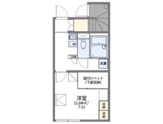 レオパレスエンジェルの間取り画像