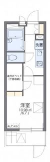 レオパレス雅の間取り画像