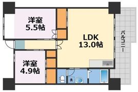 Metrosa朝潮橋の間取り画像