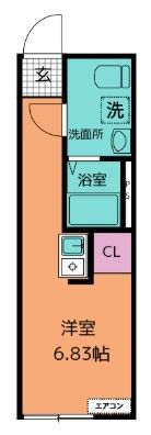 Hakkei Base1の間取り画像