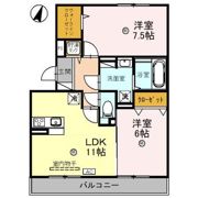 K’S シャトーの間取り画像