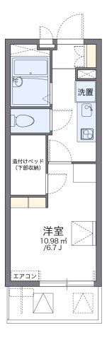 レオパレスフエータの間取り画像