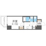 エムブイインプ新大阪の間取り画像