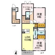 プリマヴェーラ A棟の間取り画像