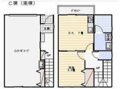 BASE HOUSE積志 C棟の間取り画像
