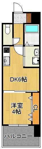 アルティザ小倉の間取り画像