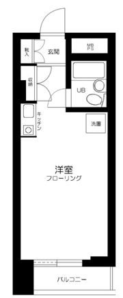 ロジマン武蔵小山の間取り画像