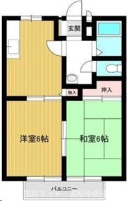 サンビレッジタムラA棟の間取り画像