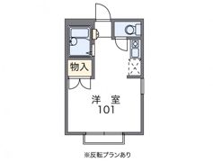 レオパレスシャルムの間取り画像