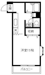 ジュネス岩井の間取り画像
